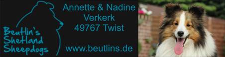 Banner Beutlin's Shetland Sheepdogs